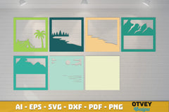 Camping 3D Shadowbox Layered SVG Bundle 6 - CraftNest - Digital Crafting and Art