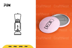 Camping Lantern SVG Bundle Clipart - CraftNest - Digital Crafting and Art