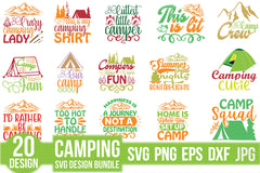 Camping SVG Bundle 10 - CraftNest - Digital Crafting and Art