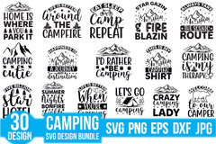 Camping SVG Bundle 8 - CraftNest - Digital Crafting and Art