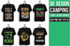 Camping T Shirt Bundle 7