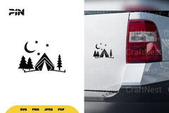 Camping Tent SVG Bundle - CraftNest - Digital Crafting and Art