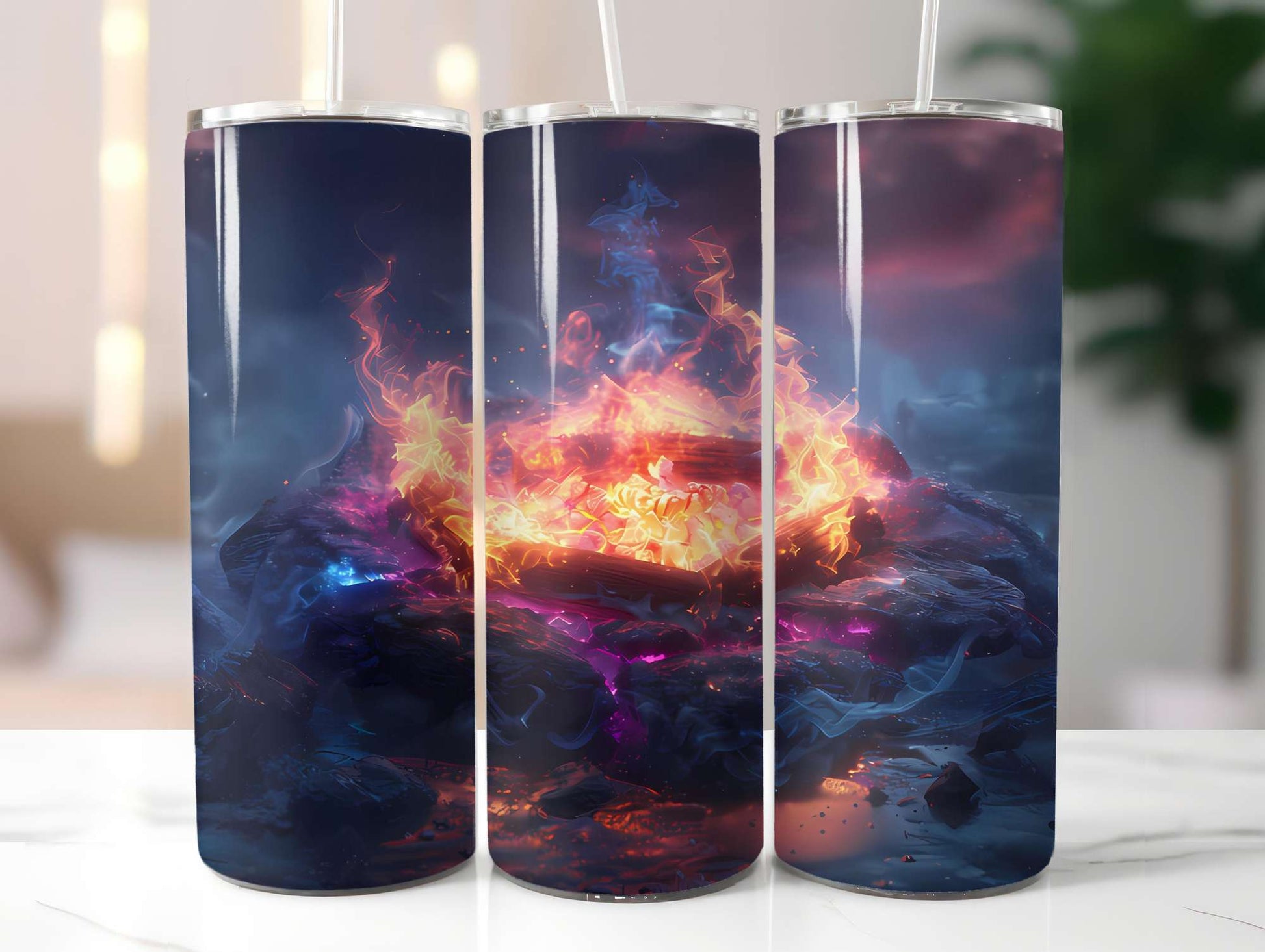 Camping Summer 2 Tumbler Wrap - CraftNest - Digital Crafting and Art