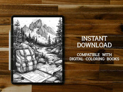 Camping Summer Coloring Books - CraftNest - Digital Crafting and Art