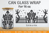 Libbey 16 Oz Can Glass Halloween SVG Bundle
