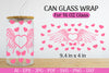 Valentine's Can Glass Wrap SVG Bundle