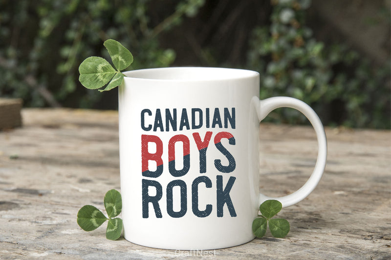 Canadian Boys Rock SVG Bundle - CraftNest - Digital Crafting and Art