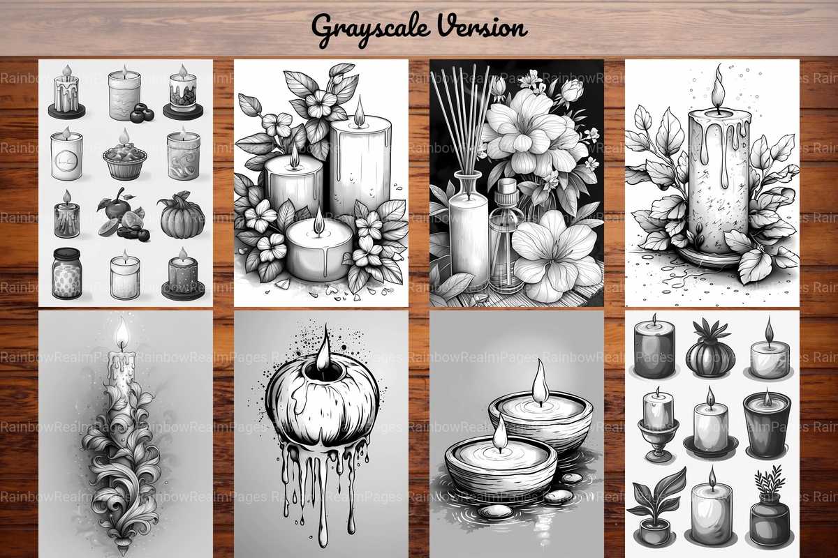 Candle Making Coloring Books - CraftNest - Digital Crafting and Art