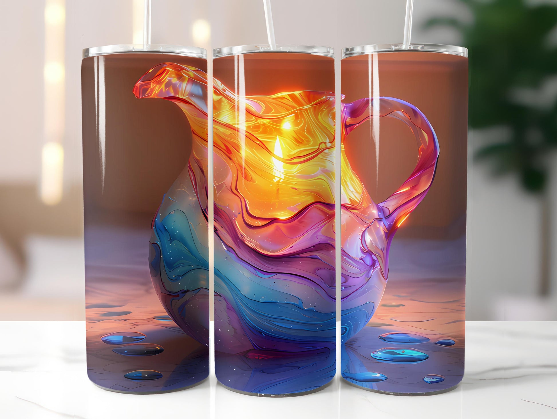 Candle Making 2 Tumbler Wrap - CraftNest - Digital Crafting and Art