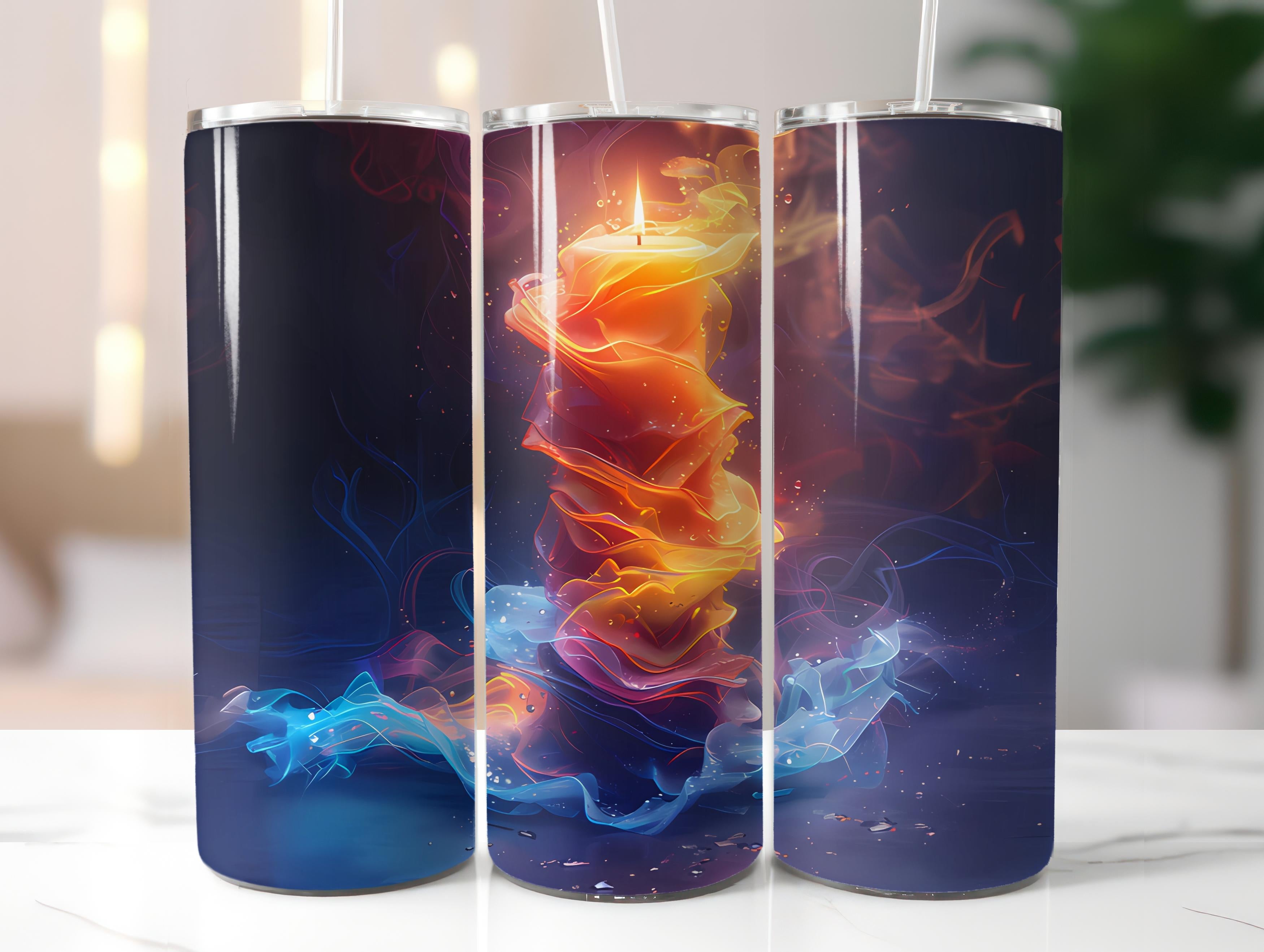 Candle Making 5 Tumbler Wrap - CraftNest - Digital Crafting and Art