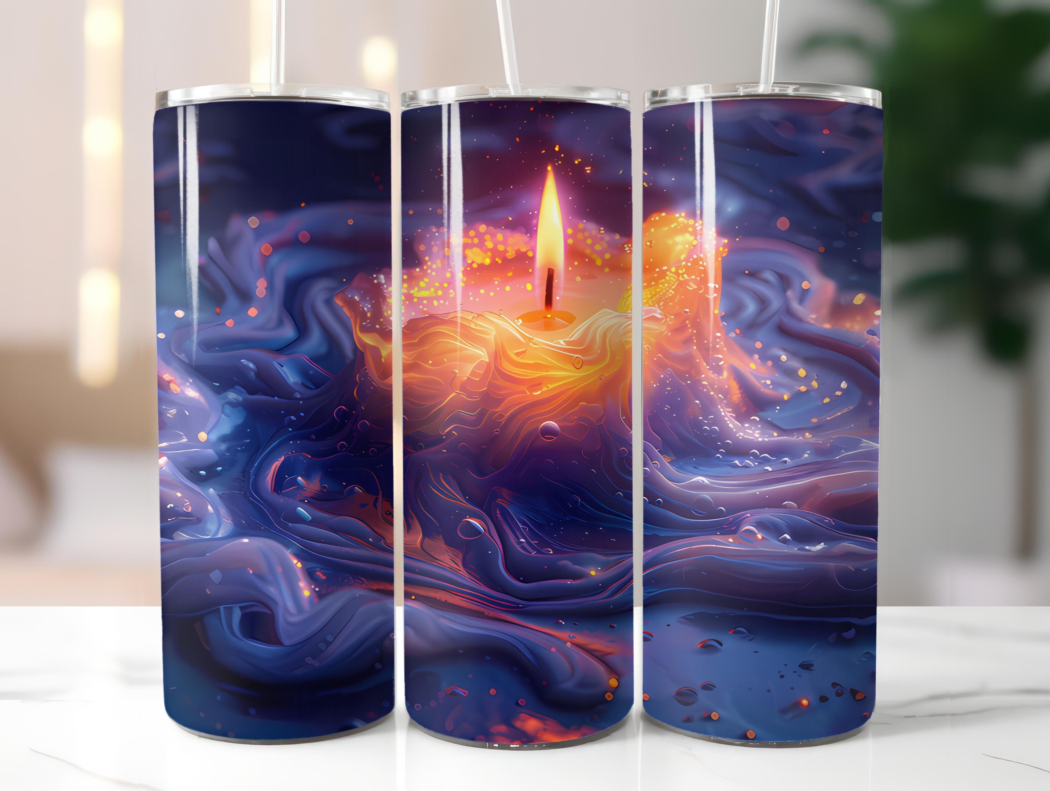 Candle Making 2 Tumbler Wrap - CraftNest - Digital Crafting and Art