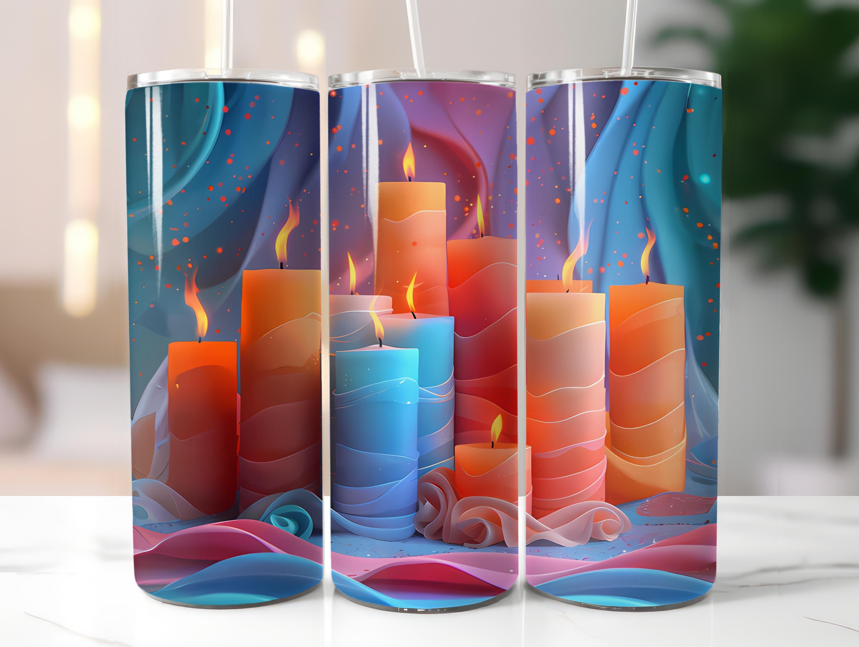 Candle Making 2 Tumbler Wrap - CraftNest - Digital Crafting and Art