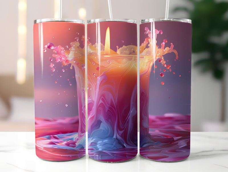 Candle Making 6 Tumbler Wrap - CraftNest - Digital Crafting and Art