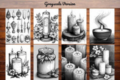 Candle Making Coloring Books - CraftNest - Digital Crafting and Art