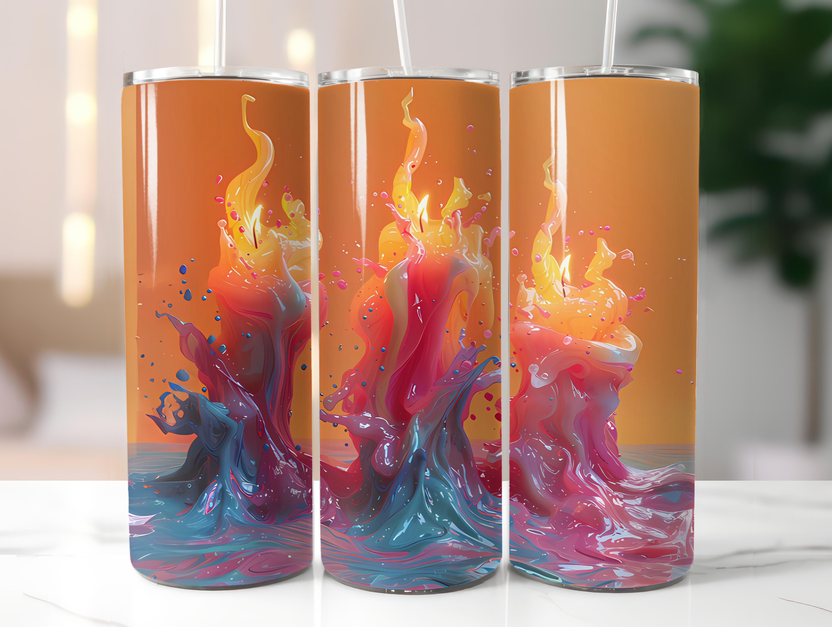 Candle Making 2 Tumbler Wrap - CraftNest - Digital Crafting and Art