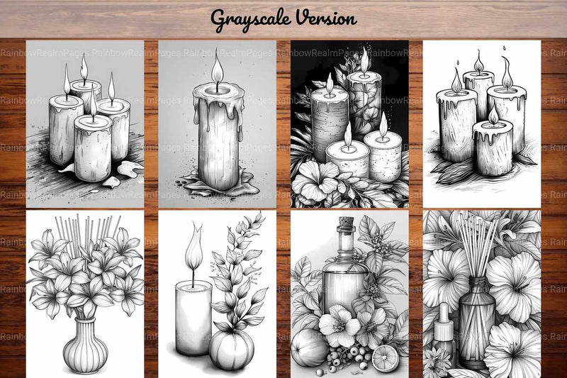 Candle Making Coloring Books - CraftNest - Digital Crafting and Art