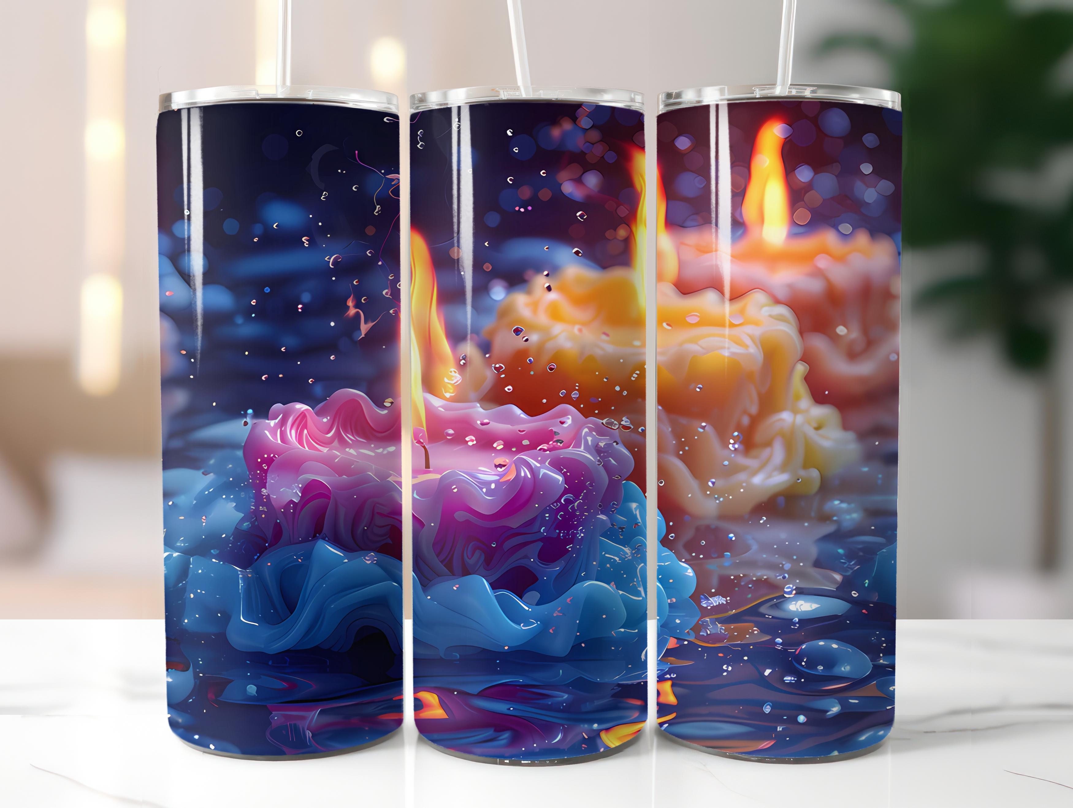 Candle Making 4 Tumbler Wrap - CraftNest - Digital Crafting and Art