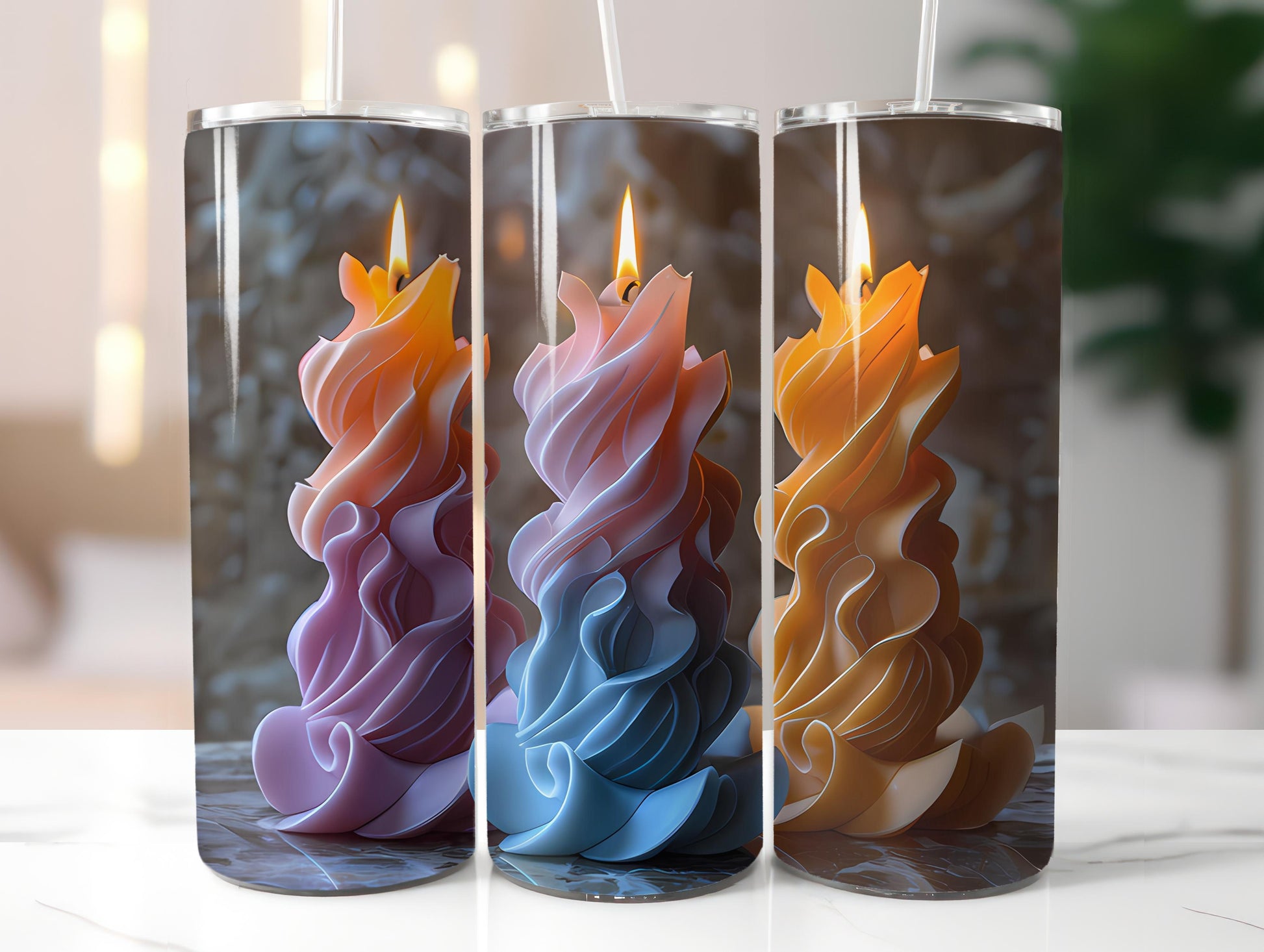 Candle Making 2 Tumbler Wrap - CraftNest - Digital Crafting and Art