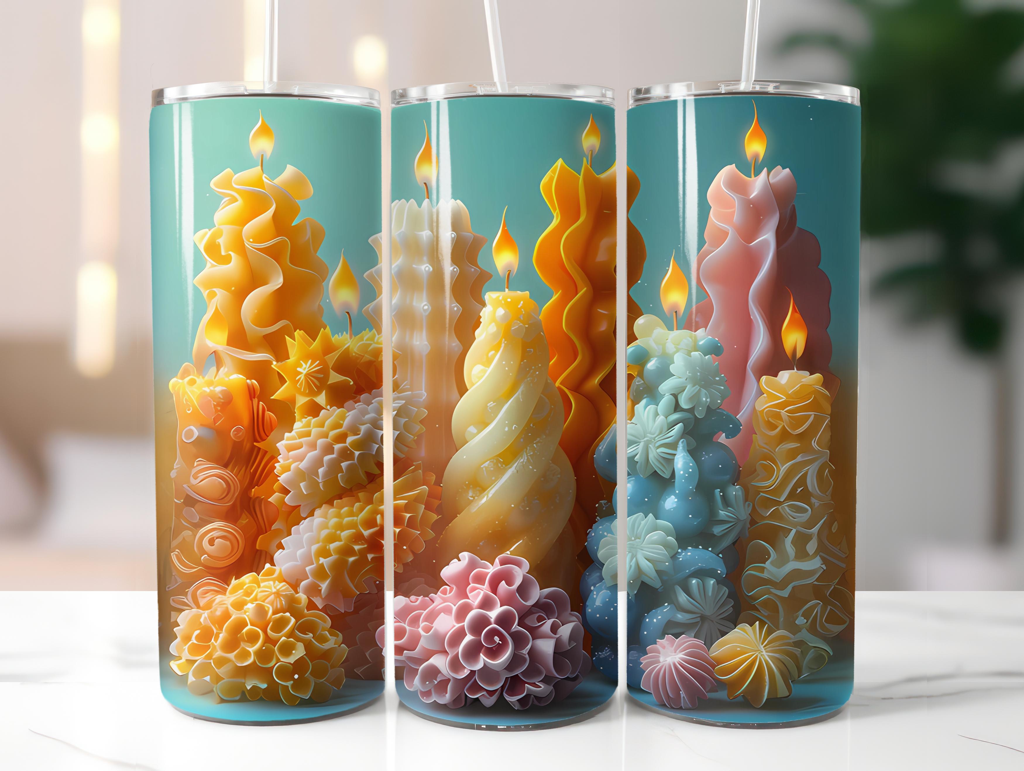 Candle Making 2 Tumbler Wrap - CraftNest - Digital Crafting and Art