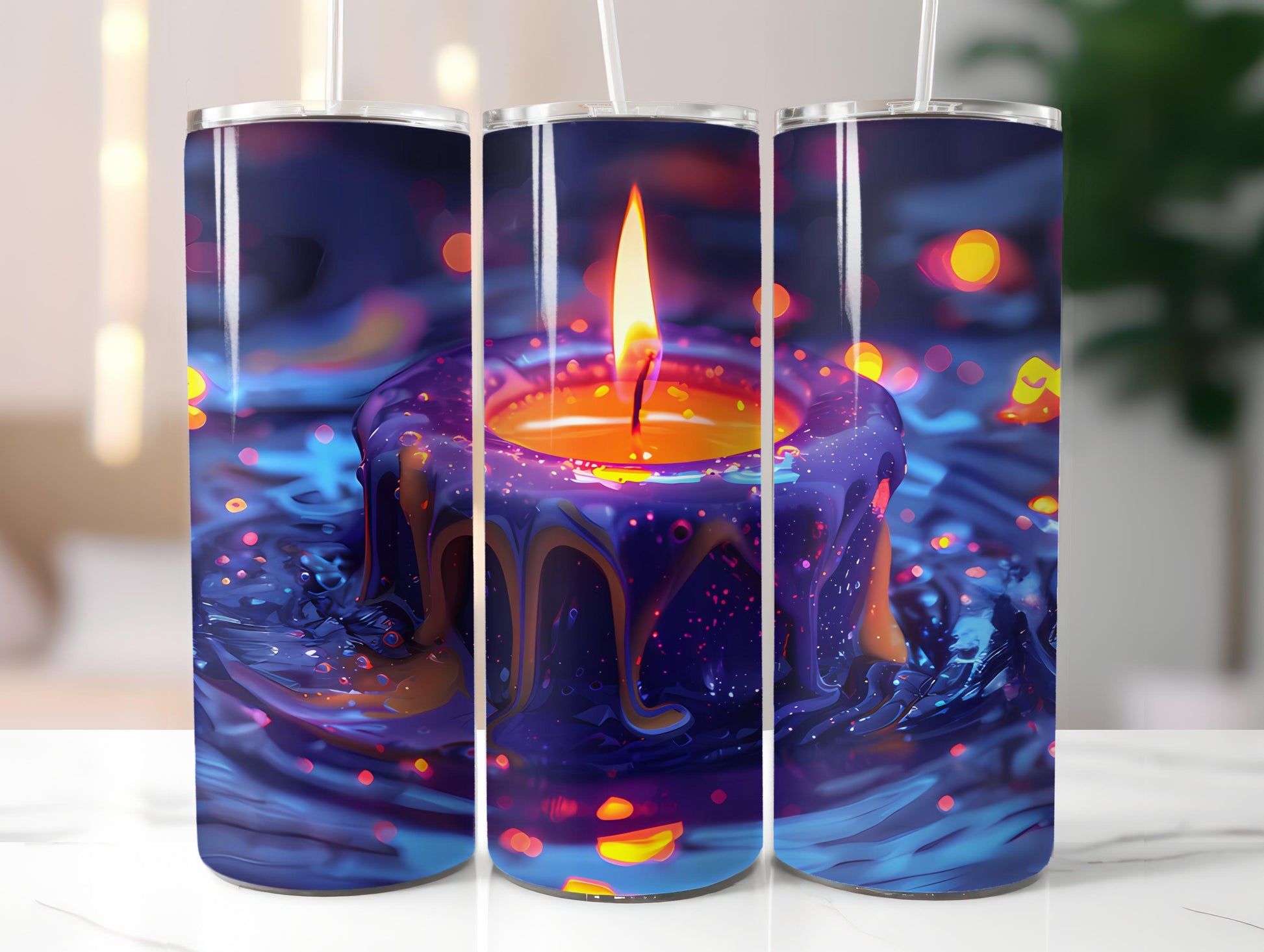 Candle Making 3 Tumbler Wrap - CraftNest - Digital Crafting and Art