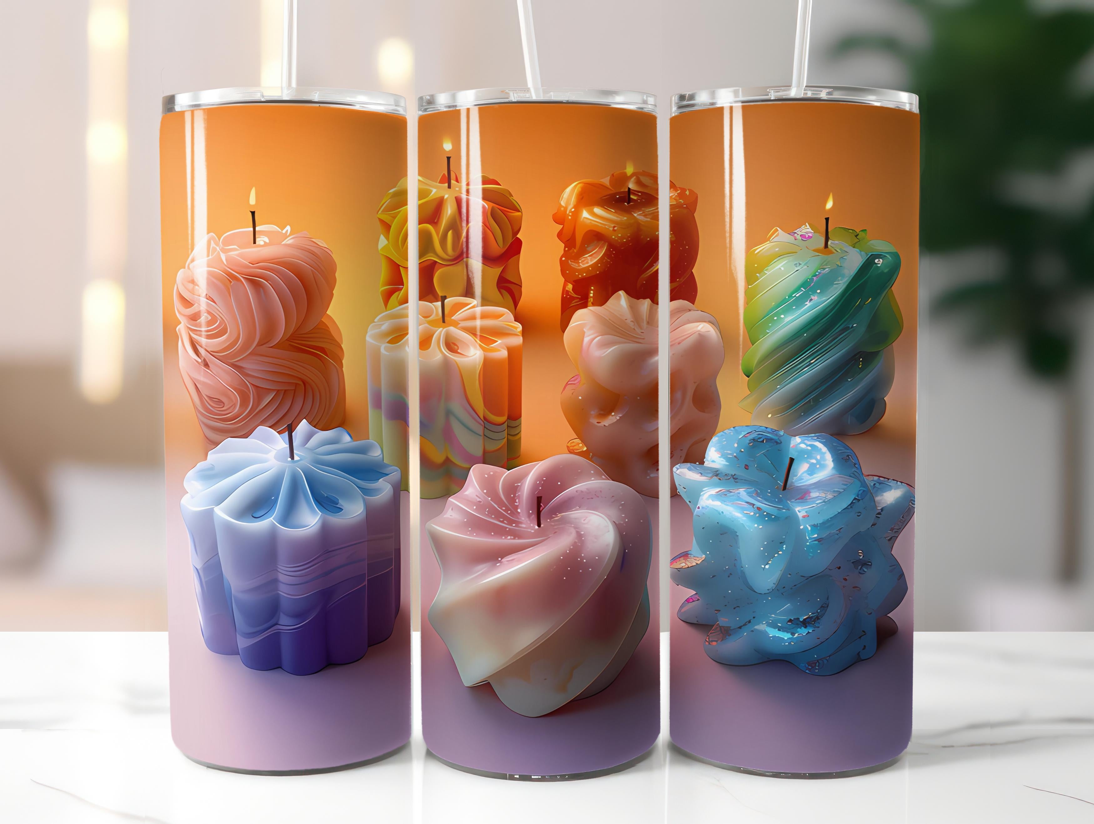 Candle Making 1 Tumbler Wrap - CraftNest - Digital Crafting and Art