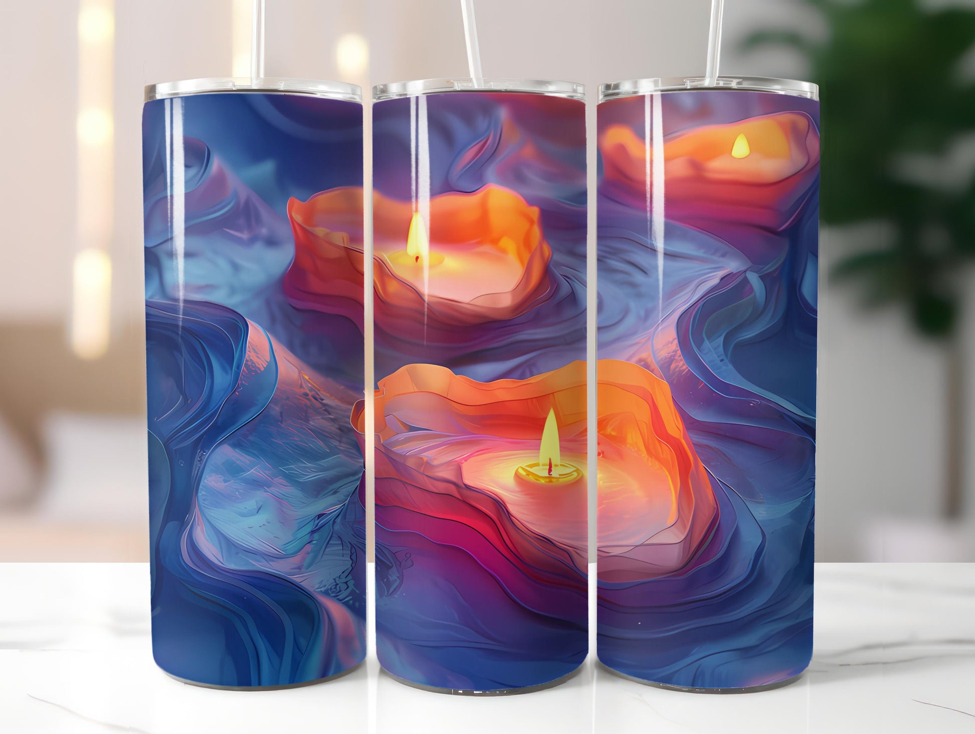 Candle Making 3 Tumbler Wrap - CraftNest - Digital Crafting and Art