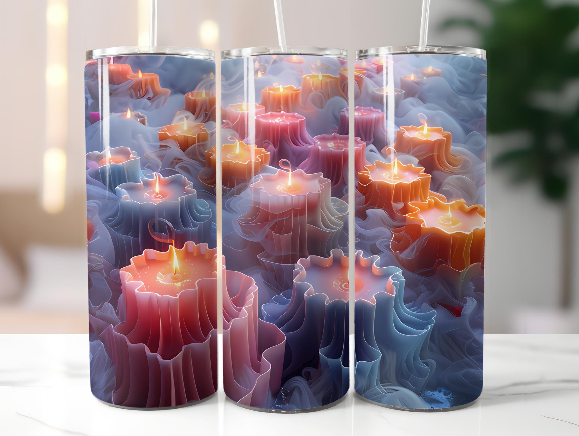 Candle Making 2 Tumbler Wrap - CraftNest - Digital Crafting and Art