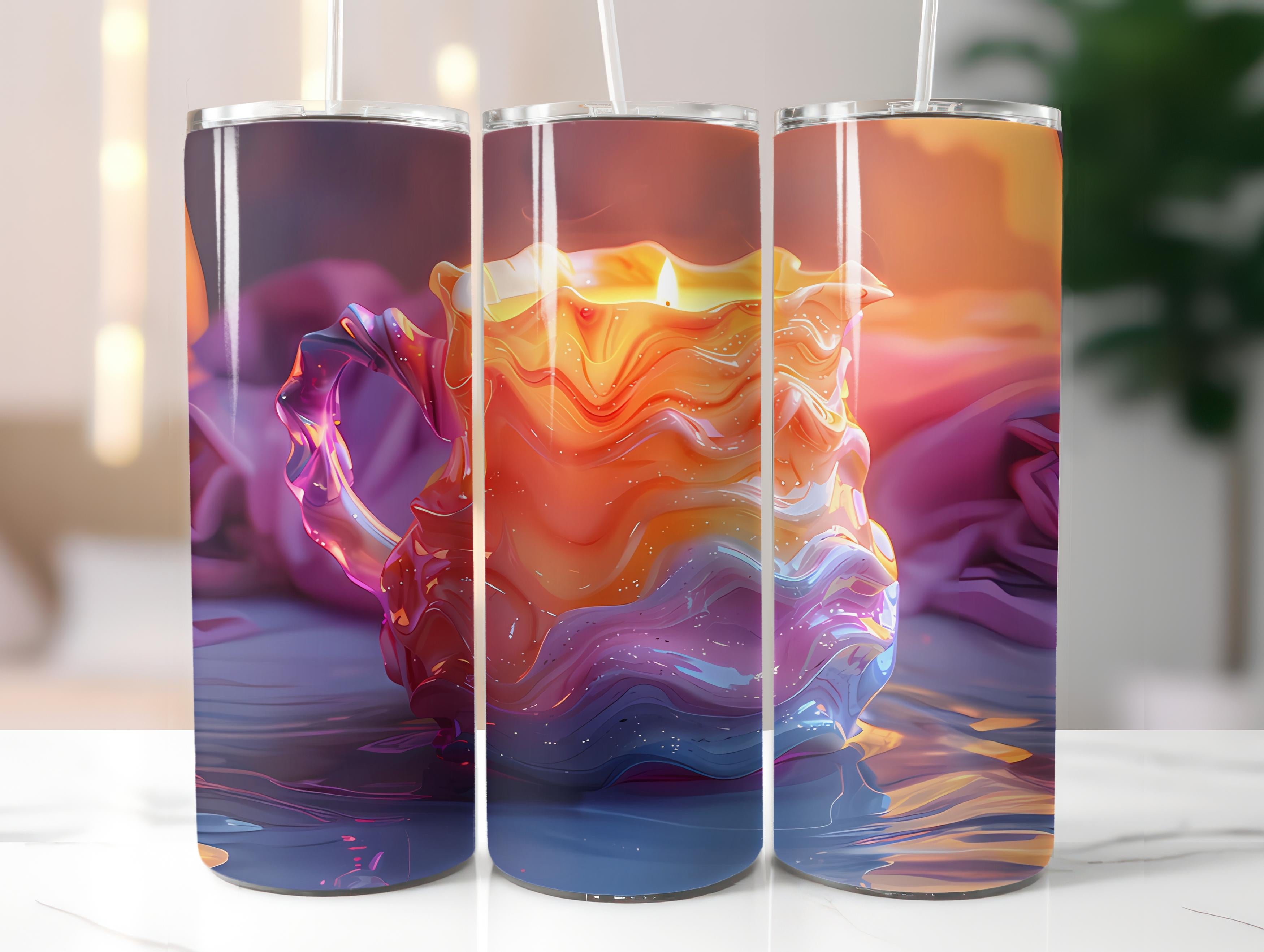 Candle Making 7 Tumbler Wrap - CraftNest - Digital Crafting and Art