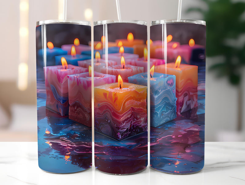 Candle Making 4 Tumbler Wrap - CraftNest - Digital Crafting and Art