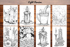 Candle Making Coloring Books - CraftNest - Digital Crafting and Art