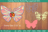 Candy Dome Butterfly Layered SVG Bundle