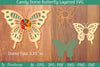 Candy Dome Butterfly Layered SVG Bundle