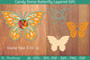 Candy Dome Butterfly Layered SVG Bundle