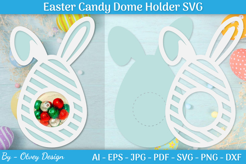 Candy Holder Easter Egg SVG Bundle 12 - CraftNest - Digital Crafting and Art