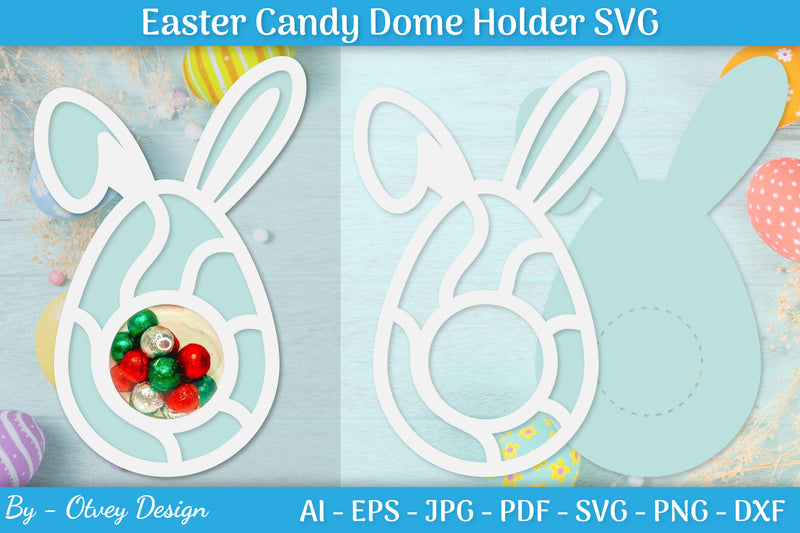 Candy Holder Easter Egg SVG Bundle 11 - CraftNest - Digital Crafting and Art