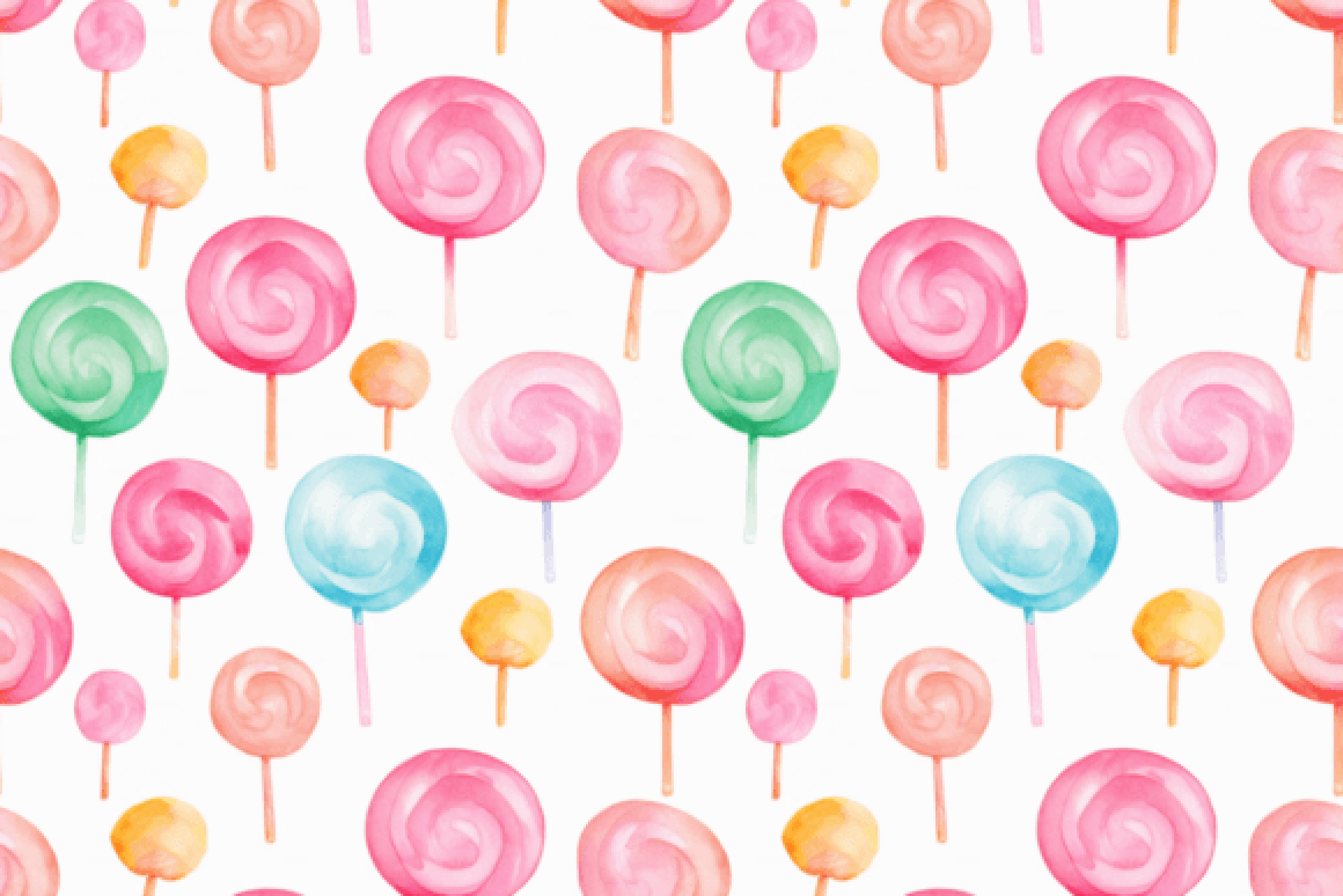 Colorful Candy World Seamless Digital Paper - CraftNest - Digital Crafting and Art