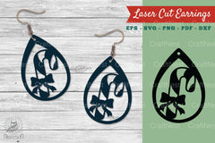 Candy Cane Earrings Design Clipart Bundle - CraftNest - Digital Crafting and Art