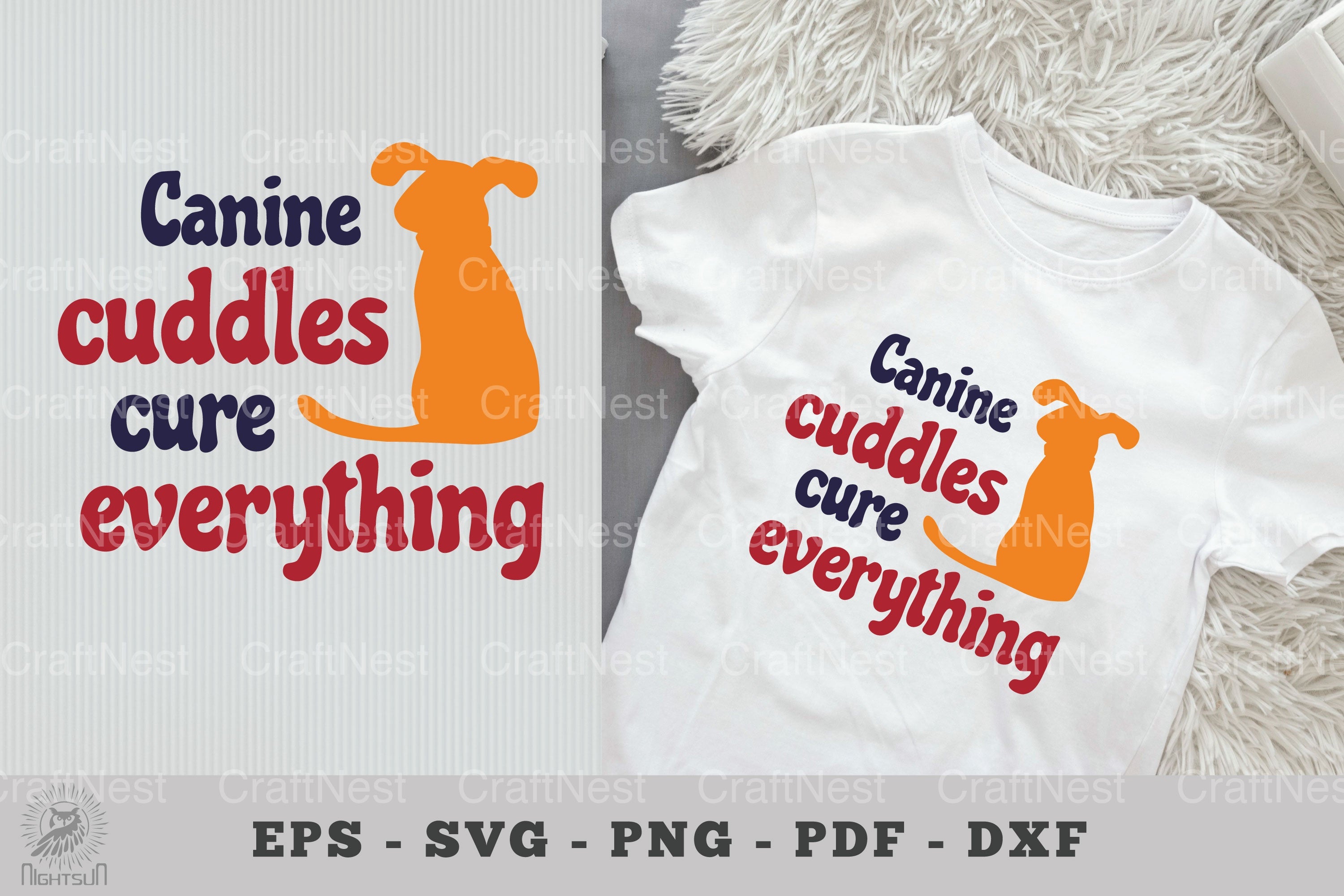 Canine Cuddles Cure Everything: Dog Quotes Clipart Bundle - CraftNest - Digital Crafting and Art