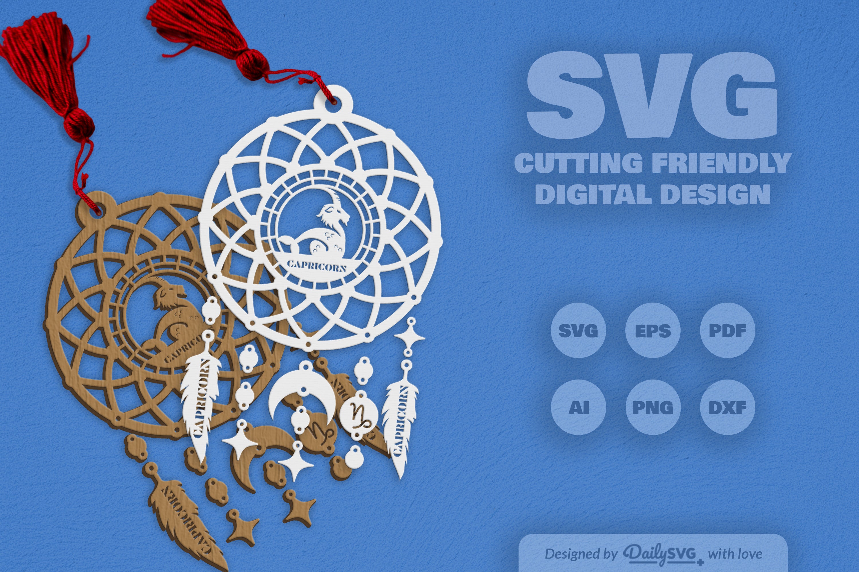 Cancer Dream Catcher Set SVG Bundle