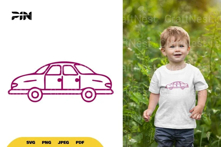 Car Doodle Clipart Bundle - CraftNest - Digital Crafting and Art