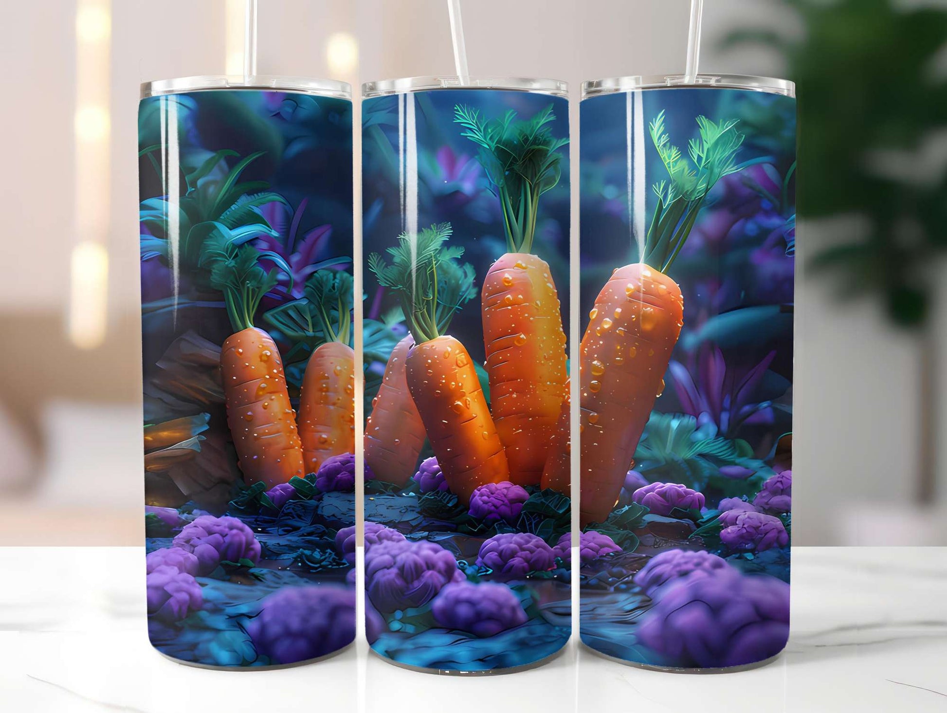 Carrot 3 Tumbler Wrap - CraftNest - Digital Crafting and Art