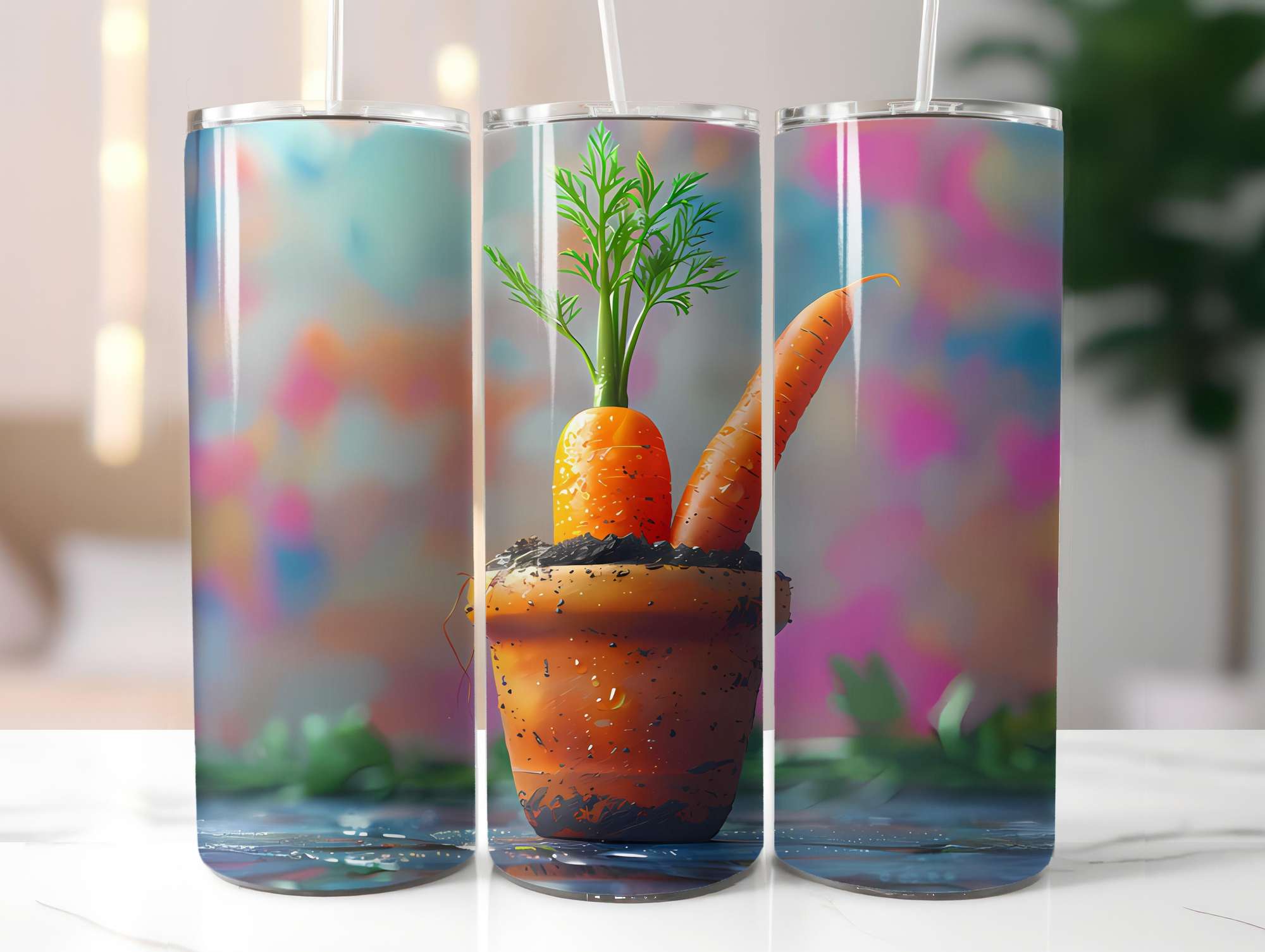 Carrot 4 Tumbler Wrap - CraftNest - Digital Crafting and Art