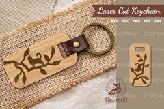 Cat Laser Cut Keychain SVG Bundle - CraftNest - Digital Crafting and Art