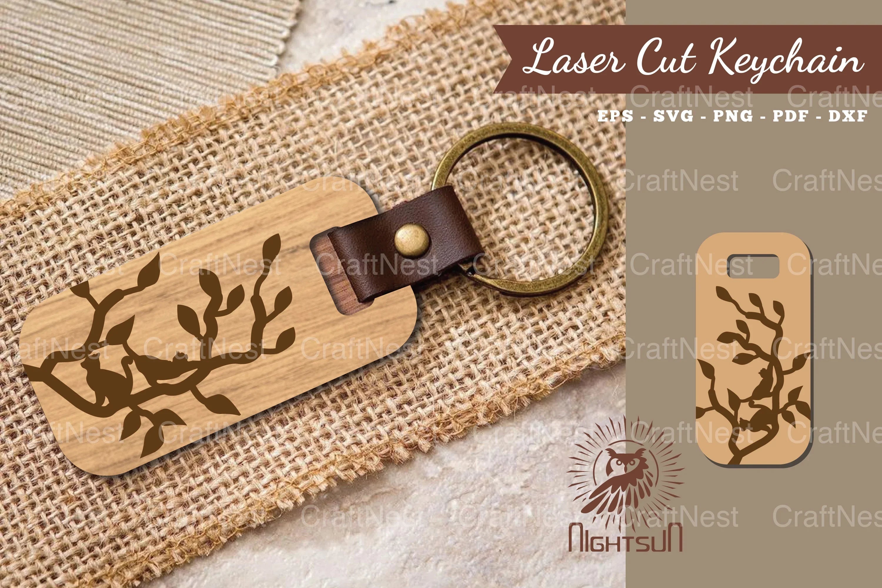 Cat Laser Cut Keychain Clipart Bundle - CraftNest - Digital Crafting and Art
