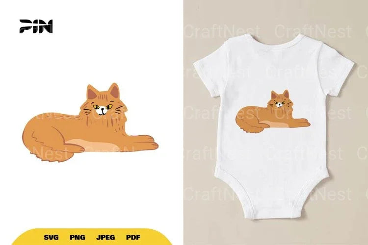 Cat SVG Bundle - CraftNest - Digital Crafting and Art