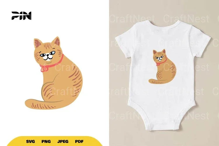Cat SVG Bundle - CraftNest - Digital Crafting and Art