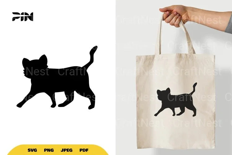 Cat SVG Bundle - CraftNest - Digital Crafting and Art