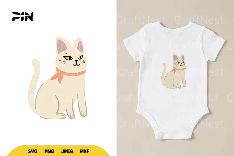 Cat SVG Bundle - CraftNest - Digital Crafting and Art