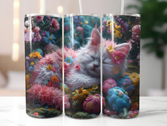 Cats Easter 2 Tumbler Wrap - CraftNest