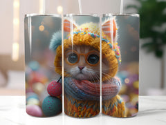 Cats Easter 4 Tumbler Wrap - CraftNest